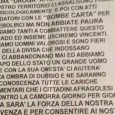Afragola. Qui tutti, nessuno esclusi, anche un improvvisato  ambulante di pane, compreso il venditore di sigarette di contrabbando  pagano il “pizzo” termine poco appropriato meglio a’camorra. In venti anni ci [&hellip;]